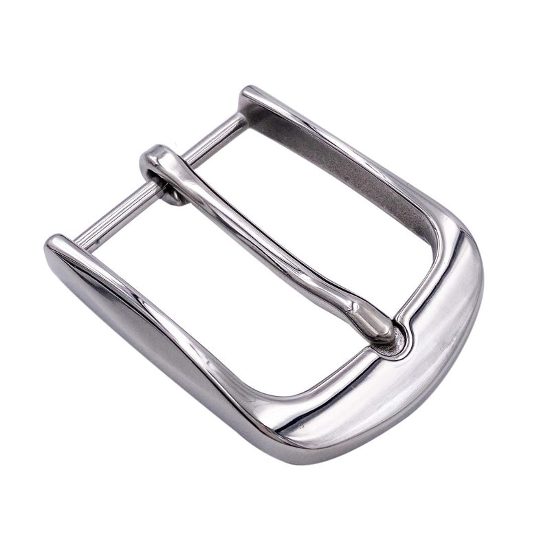 LAXPICOL 1.5"(40mm) Heavy Duty Stainless Steel Single Prong Square Belt Buckle - Image 1